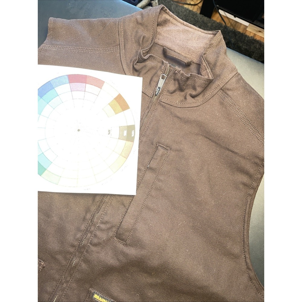 Brahma Vest Mens Large 42-44 Brown Insulated Canvas Vest New no tags! DEAL!